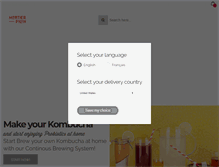 Tablet Screenshot of mortierpilon.com